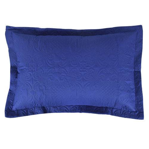 Porta Travesseiro Fashion In Fiori - Azul - Hedrons