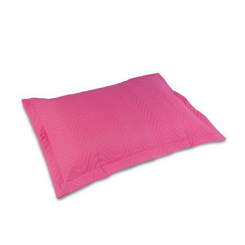 Porta Travesseiro Matelassado Pink