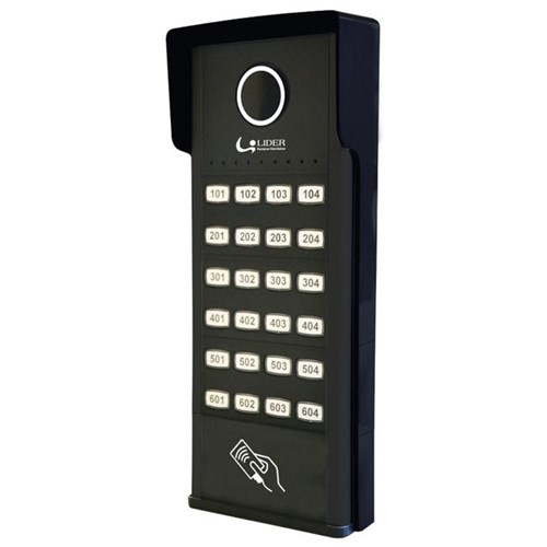 Porteiro Coletivo Smart RFID 24 Pontos LR824R Lider
