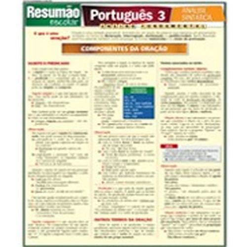 Portugues 3 - Analise Sintatica
