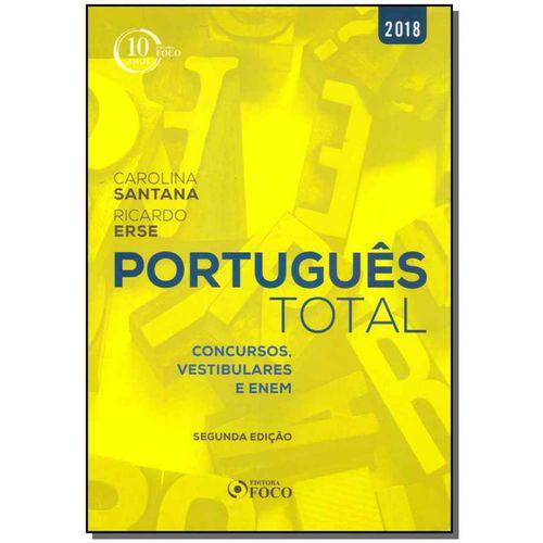 Português Total: Concursos, Vestibulares e Enem - 02ed/18