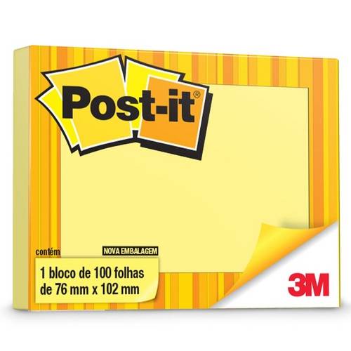 Post-It 657 76 X 10mm 100 Folhas Post-It 3m