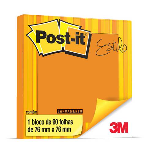Post-It 76 X 76mm 90 Folhas Post-It 3m