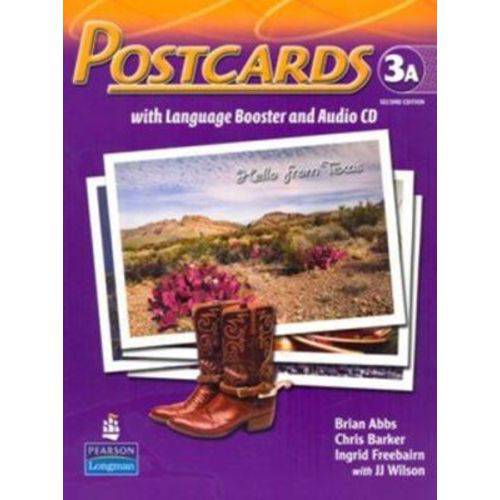 Postcards 3a - Student's Book With Cd-rom And Language Booster With Reader - Second Edition - Pearson - Elt