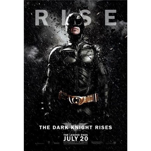 Poster Batman: o Cavaleiro das Trevas Ressurge #F 30x42cm
