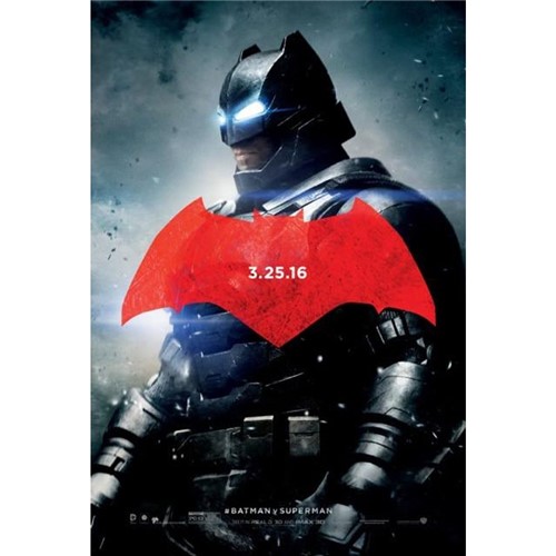 Poster Batman Vs Superman: a Origem da Justiça #C 30x42cm