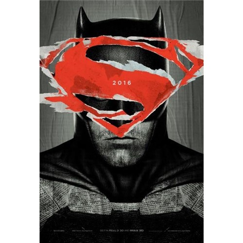 Poster Batman Vs Superman: a Origem da Justiça #H 30x42cm