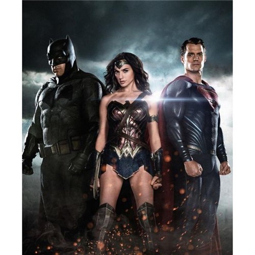 Poster Batman Vs Superman: a Origem da Justiça #I 30x42cm