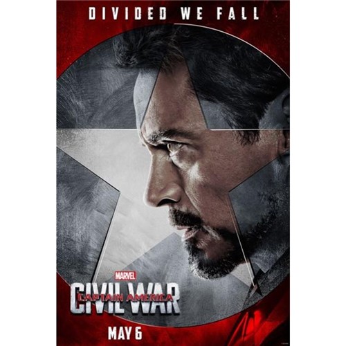 Poster Capitão América: Guerra Civil #D 30x42cm