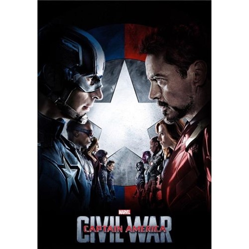 Poster Capitão América: Guerra Civil #E 30x42cm