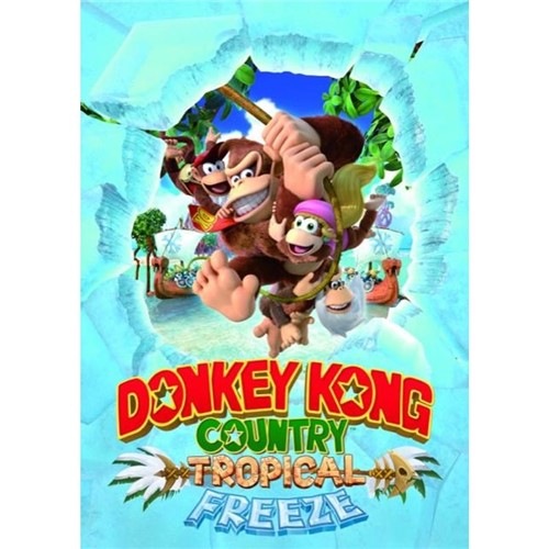 Poster Donkey Kong Tropical Freeze #B 30x42cm
