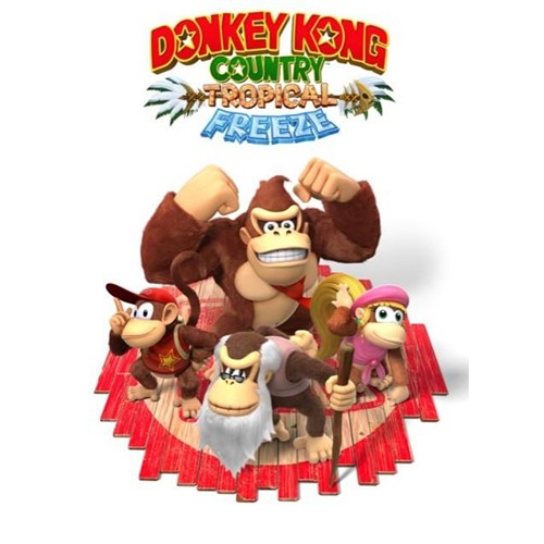 Poster Donkey Kong Tropical Freeze #C 30x42cm