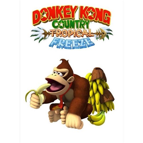 Poster Donkey Kong Tropical Freeze #E 30x42cm