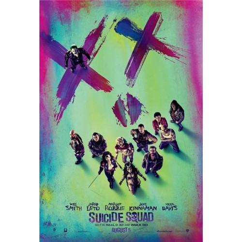 Poster Esquadrão Suicida #A 30x42cm