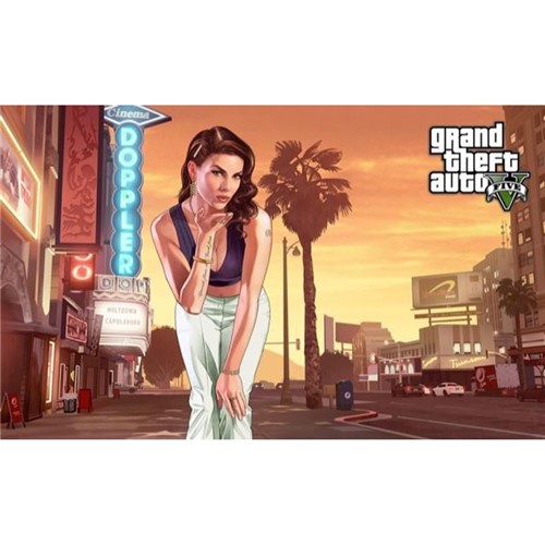 Poster Grand Theft Auto V - GTA 5 #L 30x42cm