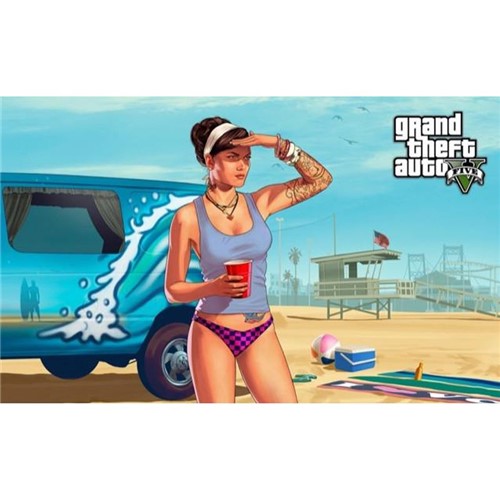 Poster Grand Theft Auto V - GTA 5 #M 30x42cm