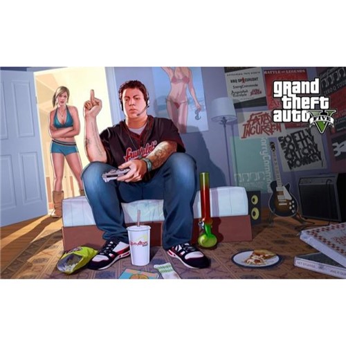 Poster Grand Theft Auto V - GTA 5 #O 30x42cm