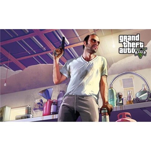 Poster Grand Theft Auto V - GTA 5 #P 30x42cm