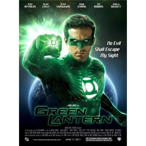 Poster Lanterna Verde #A 30x42cm