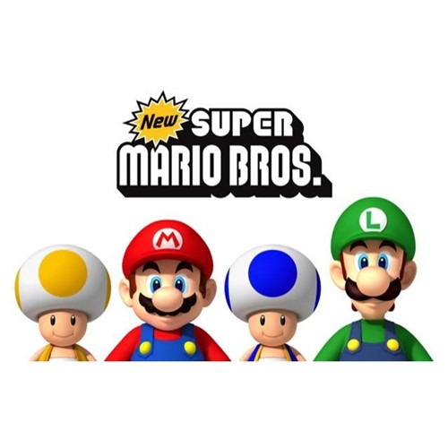 Poster New Super Mario Bros #E 30x42cm