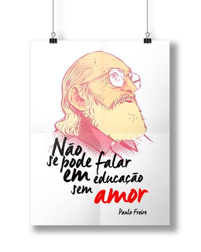Pôster Paulo Freire