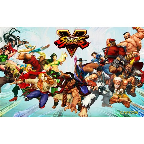 Poster Street Fighter 5 #E 30x42cm