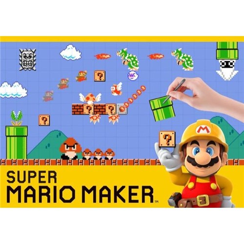 Poster Super Mario Maker #B 30x42cm