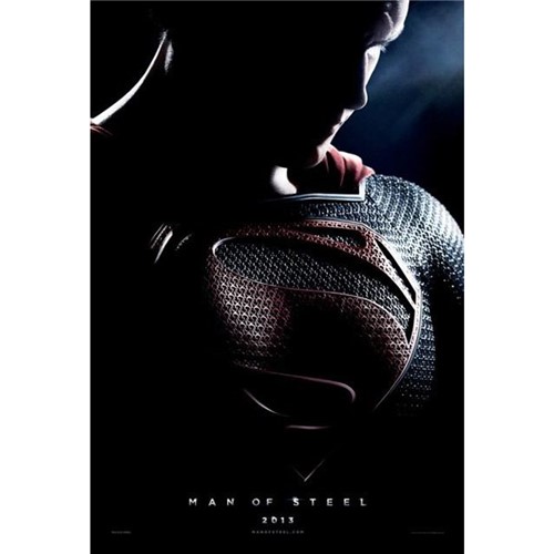 Poster Superman Homem de Aço #D 30x42cm