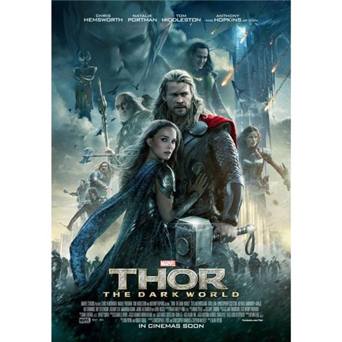 Poster Thor: o Mundo Sombrio #C 30x42cm