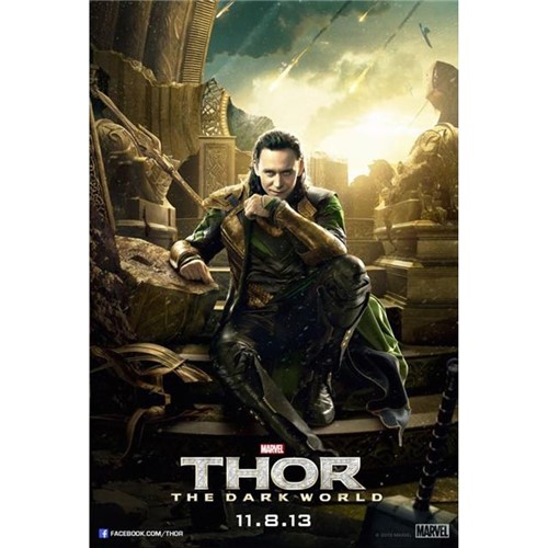 Poster Thor: o Mundo Sombrio #D 30x42cm