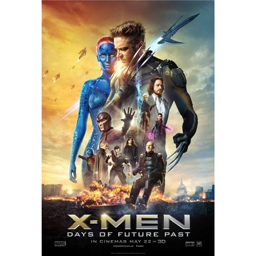 Poster X-Men: Dias de um Futuro Esquecido #F 30x42cm