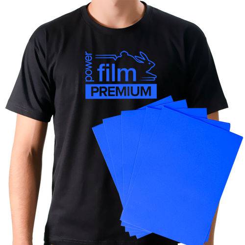 Power Film Premium - Azul Claro - A3 - Pacote com 10 Folhas