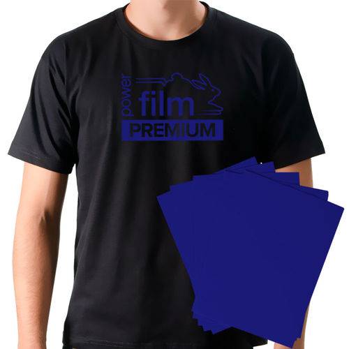 Power Film Premium - Azul Marinho - A4 - Pacote com 10 Folhas