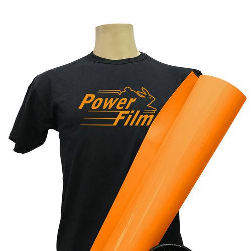 Power Film Premium - Laranja - Bobina 0,495x5m