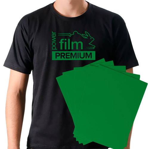 Power Film Premium - Verde - A3 - Pacote com 10 Folhas