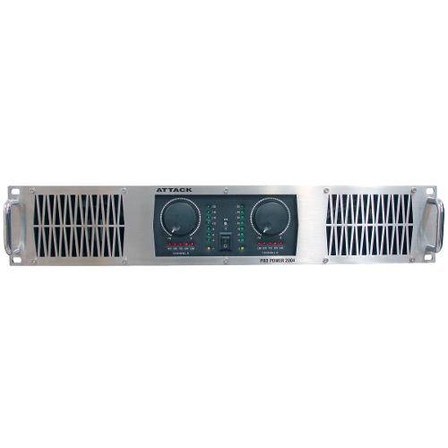 Pp2004 - Amplificador Estéreo 2 Canais 2000w Pp 2004 - Attack