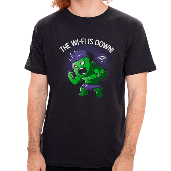 PR - Camiseta Hulk Wi-fi - Masculina - P