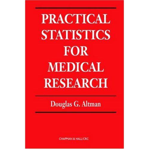 Practical Statistics For Medical Research