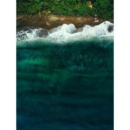 Praia Sem Céu - 36 X 47,5 Cm - Papel Fotográfico Fosco