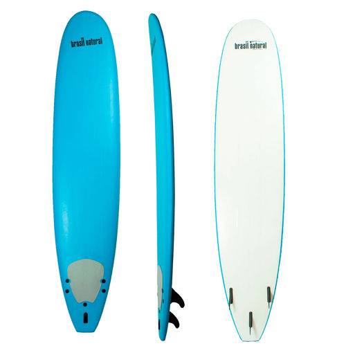 Prancha de Surf 9.1 Softboard Azul Claro - Brasil Natural