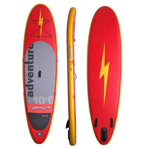 Prancha Inflável Stand Up Paddle Lightning Bolt Explorer Ver