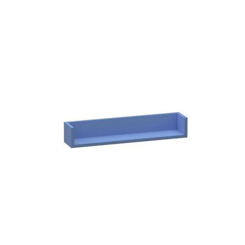 Prateleira Box Multiuso 10x60x12cm Azul Serenity