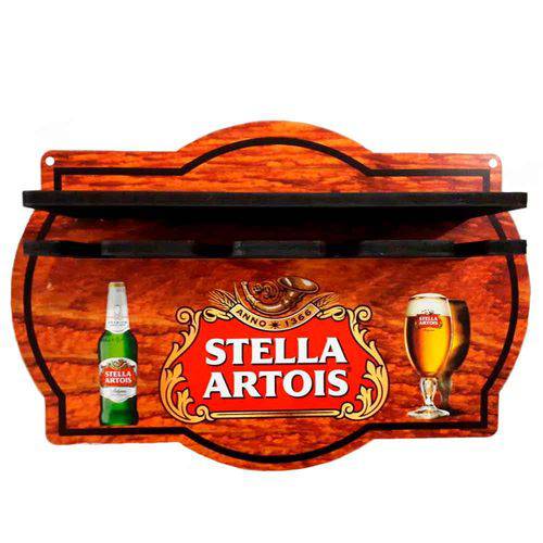 Prateleira Porta Taças Mdf Médio Stella Artois