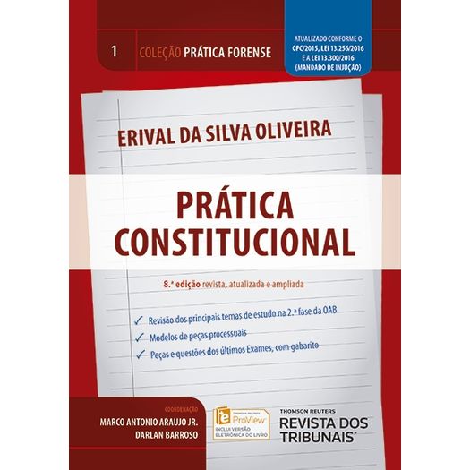 Pratica Constitucional - Vol 1 - Rt - Ed 8