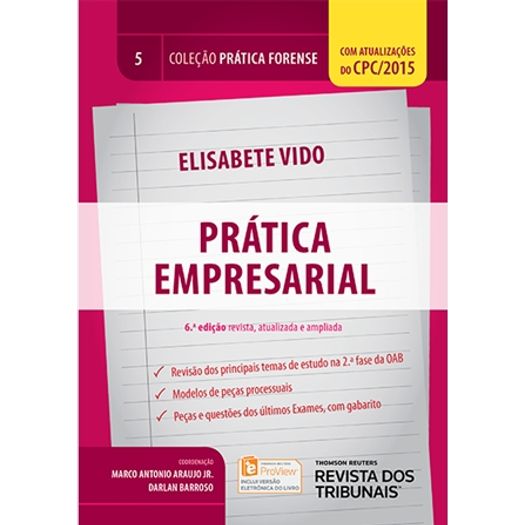 Pratica Empresarial - Vol 5 - Rt - 6 Ed