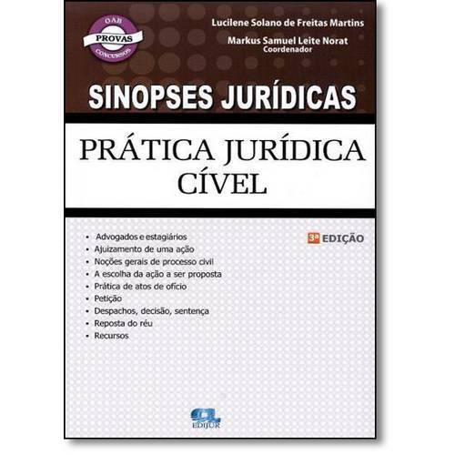 Prática Jurídica Cível - Coleção Sinopses Jurídicas