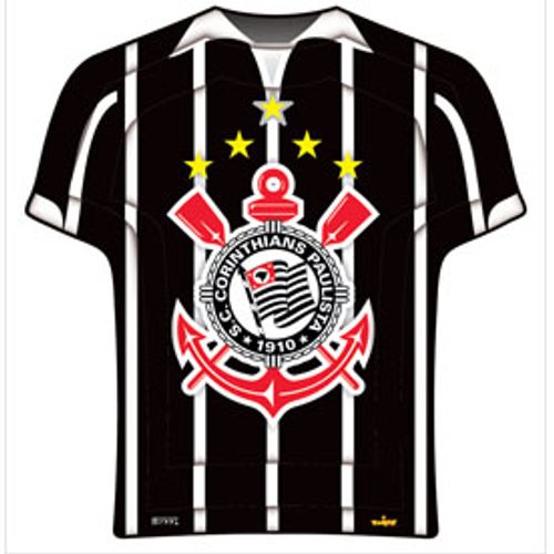 Prato Camisa Corinthians Festcolor - 8 Unidades 71229