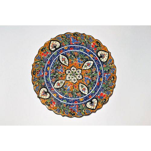 Prato de Cerâmica Turco 30cm