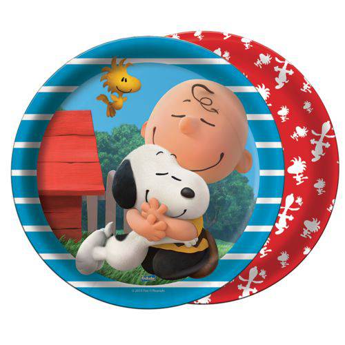 Prato Descartável Snoopy Festas