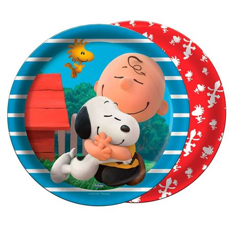Prato Descartável Snoopy